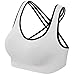 BRLIDO Sports Bra for Women Medium Support Cross-Back Fitness Yoga Bras