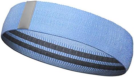 Drawoz Hip Resistance Band Non-Slip Squat Hip Thruster Loop for Booty Exercise Fitness-Light Blue M