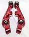 1 Pair Front Lower Control Arms for 2003-2007 350Z Coupe 2D/Convertible 2D 2003-2007 G35 Base Coupe 2D (RED)