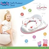 Peppa Pig Soft Padded Toilet Seat White Pink Portable Detachable Cushion view 6