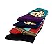 HSELL Mens Funny Pattern Dress Socks Crazy Design Cotton Socks Novelty Gifts for Men