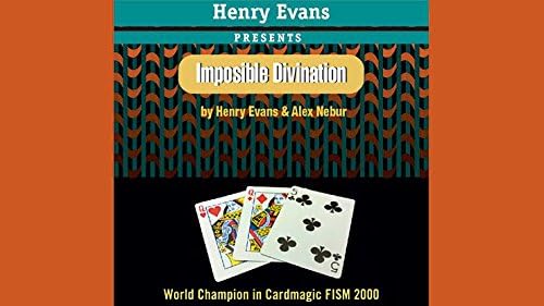 Murphy's Magic Supplies, Inc. Impossible Divination (Gimmicks and DVD) by Henry Evans and Alex Nebur | Trick
