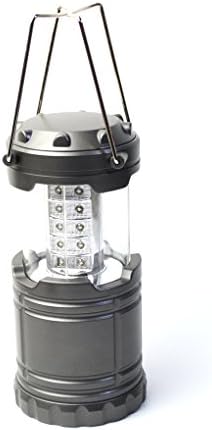 Portable Camping Lantern，LED Outdoor Flashlights with 3 AA Batteries for Emergency, Hurricane, Storm, Outage