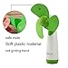 INTSUN Handheld Portable Battery Operated Cooling Mini Fan Electric Personal Fans for Home and Travel (Green)