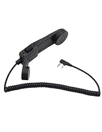 Ejército radio Micrófono Micrófono de mano del altavoz militar para Kenwood BaoFeng UV-5R UV-6R UV-82HX DM-5R Plus Wouxun Qansheng Puxing HYT walkie talkie