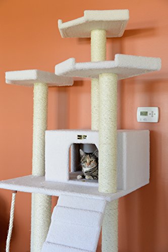 Armarkat B8201 82" Classic Cat Tree Model, Ivory