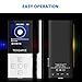 MP3 Player, TENSAFEE 8GB Digital Music Player with Bluetooth 4.0, Portable Music Player with FM Radio, HiFi Lossless Sound MP3 MP4 Player for Sport Running Jogging, Expandable up to 128GB