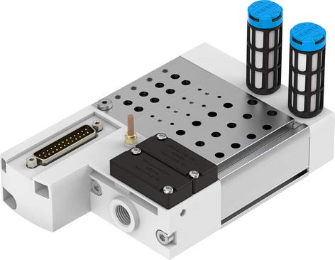 Festo 557657 Model VABM-C8-12E-G14-8-M1 Manifold Rail