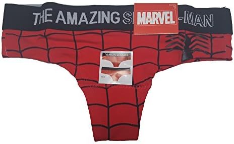 Marvel Comics Spider-Man Cheekster Panties - X-Large