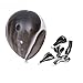 AnnoDeel 50pcs 12inch Marble Latex Balloons, Black White Grey Rainbow Marble Balloons for Wedding Baby Birthday Party Balloon Decorations