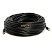 Cmple - 3.5mm Aux Audio Cable Stereo 100 ft AUX Cable Male to Male Speaker Cable Auxiliary Cord Adapter for Car, Phone, Headphones - Black