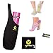 Yoga Mat Bag For All Mat Sizes - Yoga Mat Carrier With Pocket - Includes 2 Pairs of Yoga Socks + 2 Elastic Mat Bands + Free eBook with Yoga Secrets | by Zendybag