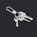 Hamosky 15mm 304 Stainless Steel Key Ring Key Chain Key Link Connector (100Pcs)