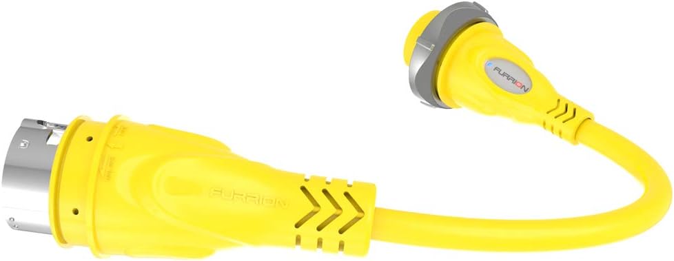 Furrion 30A-50A Marine Pigtail Adapter - FP5530-SY: Automotive