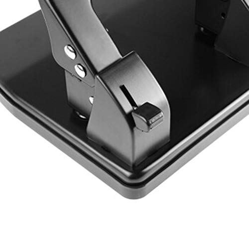 Hanghs Duty 3 Hole Punch with Ergonomic Handle, 35 Sheet Capacity 80g Paper, Black