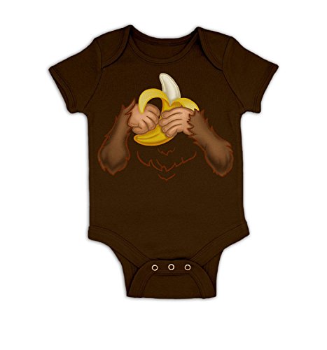 Curious Monkey Costume Baby Grow
