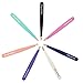 Effleurer Beauty Precision Tweezers - 7 Exciting Colors To Choose From!! - Professional Stainless Steel Slant Tip Eyebrow Tweezer (Black Color)