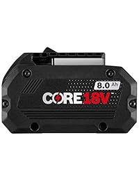 Bosch GBA18V80 CORE18V 8.0 Ah - Batería de alto rendimiento