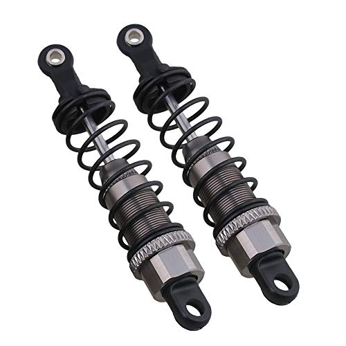 Pieces of 2 Front Shock Absorber(Al.) for WL 12428 12423 RC1:12 Off Road Car Titanium Color 0017 DIY Model Car Aluminum Alloy - Thumbnail 2
