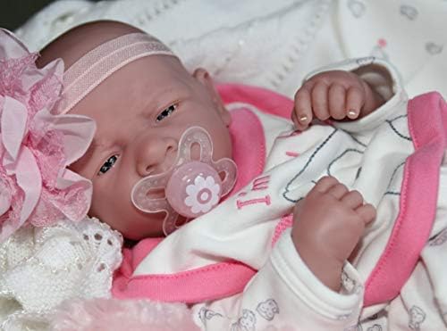 AWW! I'm New Baby Girl! Berenguer Lifelike Newborn Reborn Pacifier Doll +Extras