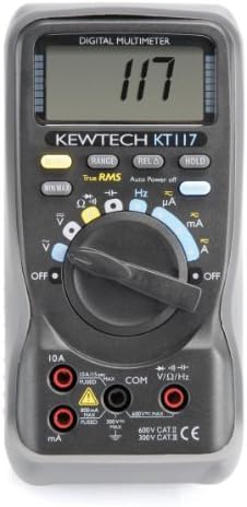 Kewtech KT117 Digital Multimeter with True RMS by KT117