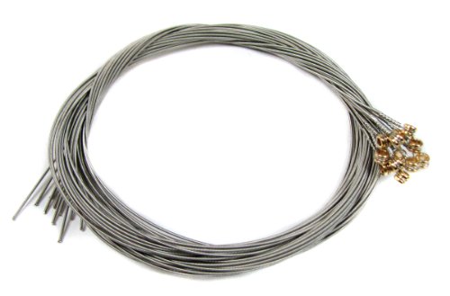 12-pack 34ga. (.034") Nickel-Wound Electric Guitar Strings - Made in the USA!