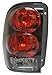 Chevy Trailblazer 02-09 Left Lh Rear Brake Taillight Taillamp Lens & Housing