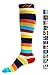 Compression Socks (1 pair) for Women & Men (Savvy Stripes, L/XL)
