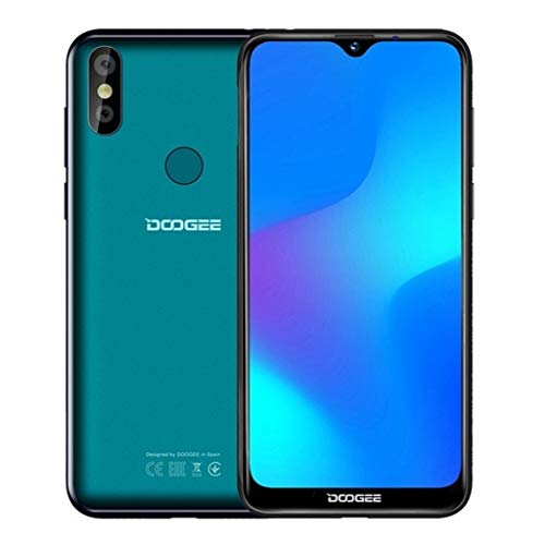 2019 DOOGEE Y8 3GB+16GB Unlock Smartphone Android 9.0 4G LTE 6.1" FHD 19:9 3400mA (Green)