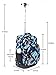 Tilami Anti-wear Compressive Roller Book Bag Luggage Backpack with Wheels Oversized Load 18 Inch for Laptop (Deep Sea)