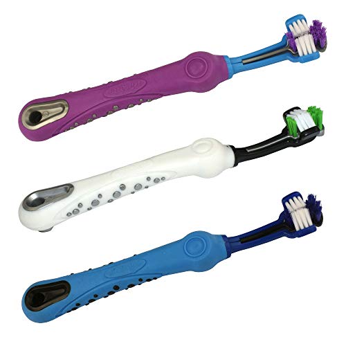 RosyLife Pet Dog Soft Toothbrush Dog Toothbrush Finger Toothbrush pet Toothbrush Small to Large Dogs (9 pcs-HLB)