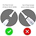 Sonioral Replacement Brush Heads Sonic Toothbrush Compatible Philips Sonicare Electric Toothbrush Diamond Clean Plaque Control Gum Health 8 Pack Blue