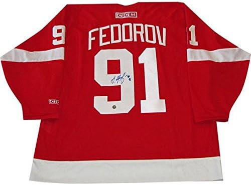 sergei fedorov signed jersey