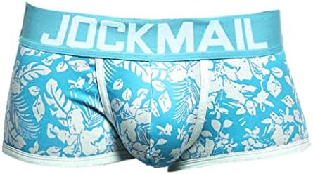 Men's Breathable Microfiber Trunk Underwear Covered Band Multipack,Fancy Print,MmNote