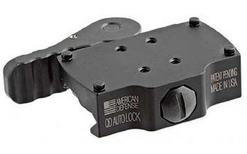 American Defense Mfg. Mount Black Quick Release Burris Fastfire AD22