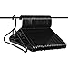 Made in USA Heavy Duty Plastic Clothes Hangers Bulk, 20 30 50 100 Pack Available, Strong Plastic Hangers, Jacket Coat Hangers, Thick Plastic Hanger for Closet and Clothing Hangars (24pk Black)
