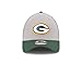 NFL Green Bay Packers 2015 Gray Training Camp 39Thirty Stretch Fit Cap, Small/Medium, Gray