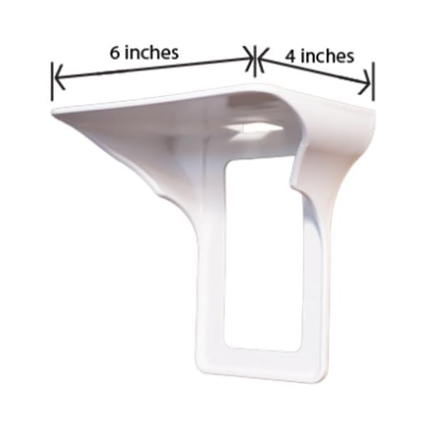 Storage Theory | Power Perch | Ultimate Outlet Shelf | Easy Installation, No Additional Hardware Required | Holds Up to 10 lbs - Image 8