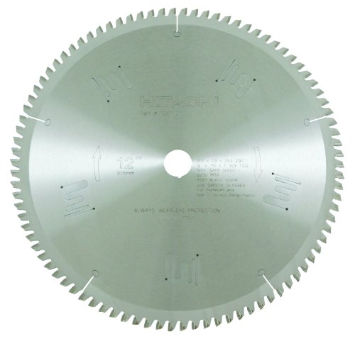 Hitachi 726102 90-Teeth Tungsten Carbide Tipped 12-Inch TCG 1-Inch Arbor Finish Saw Blade
