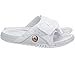 Nike Jordan Mens Jordan Hydro XIII Retro White/Metallic Silver Sandal 9 Men US