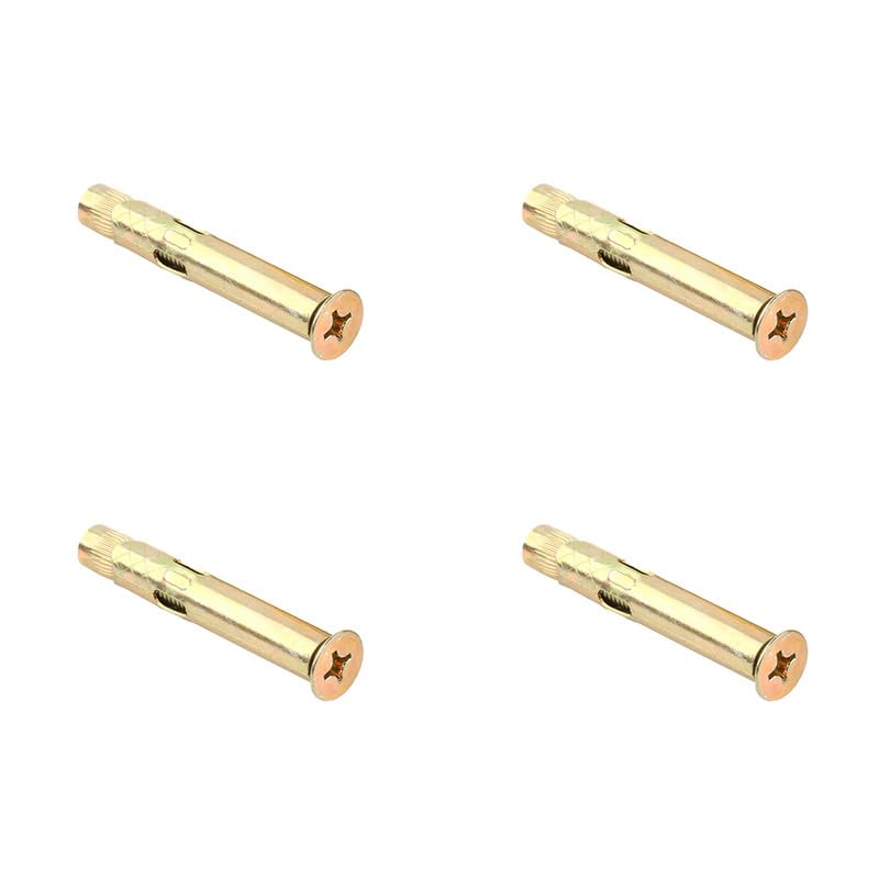 4Pcs M8 Carbon Steel Expansion Bolts,Stainless Steel Cross Head Expansion Bolts 60mm