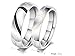 Phantom YoYo Lover's Heart Shape Titanium Mens Ladies Promise Ring Real Love Couple Wedding Bands Couple Rings (Women Size 6)