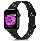WANLISS Lace Silicone Band Compatible with Apple