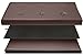 Sorbus Storage Bench Chest – Collapsible/Folding Bench Ottoman with Cover – Perfect Hope Chest, Pouffe Ottoman, Coffee Table, Seat, Foot Rest, and More – Contemporary Faux Leather (Chocolate)