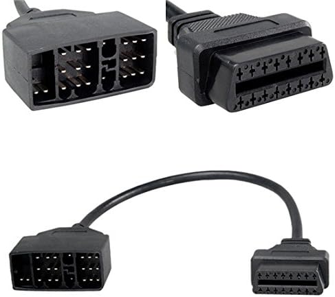 22 Pin to 16 Pin OBD2 Diagnostic Adapter Cable for Toyota Lexus