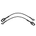 Brock Replacement Driver and Passenger Rear Tailgate Cables Compatible with 1987-2010 Dakota Pickup Truck 55174827AC 55174826AC