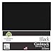 Clear Path Paper - Black Cardstock - 12 x 12 inch - 65Lb Cover - 25 Sheets