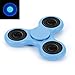 For Fidget Hand Spinner Toy Stress Reducer ,Spinner Finger Toy Glow in Dark with Ceramic Bearings for ADD, ADHD, Anxiety, and Autism Adult Children (Blue)