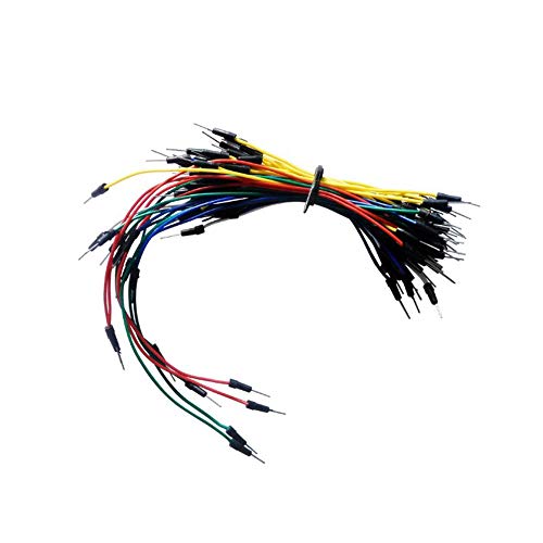 Loweryeah 830 MB-102 Tie Points Solderless Breadboard Kit + 3.3V 5V Power Supply Module +65pcs Flexible Jumper Cables Wires - Thumbnail 4