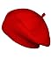 Dahlia Women's Fluffy Twisted Beret Acrylic Knit Beanie Hat